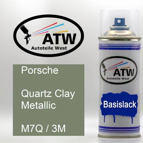 Porsche, Quartz Clay Metallic, M7Q / 3M: 400ml Sprühdose, von ATW Autoteile West.